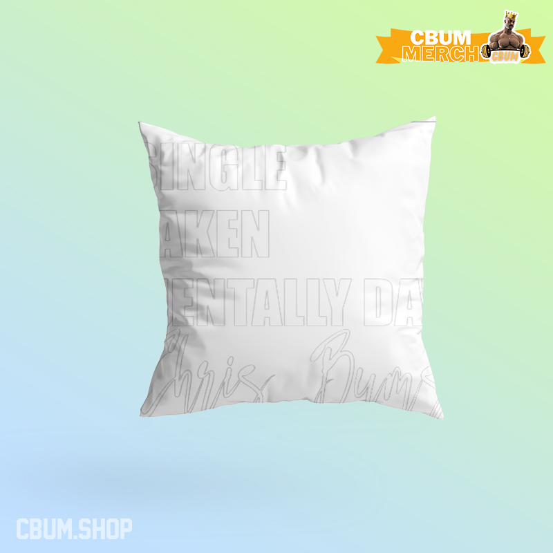 CBUM Classic - Single, Tanken, Mentally Dating 12 Throw Pillow