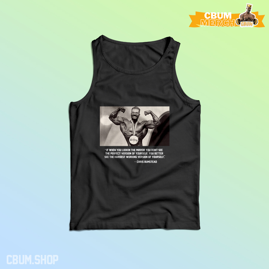 Chris Bumstead Motivational Quote 21 Classic Tanktop