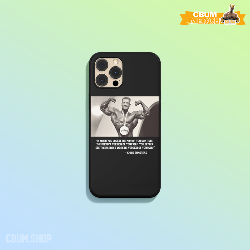 Chris Bumstead Motivational Quote 21 Phone Case