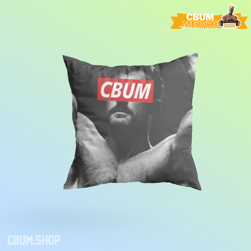 Chris CBUM 05 Throw Pillow